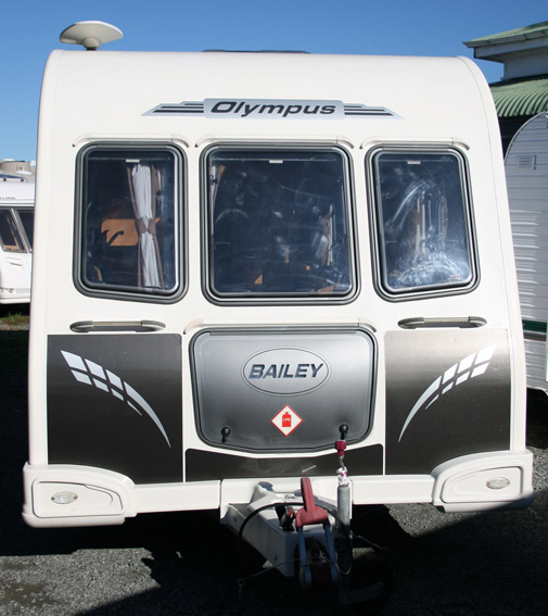 Bailey Olympus caravan — after graphics