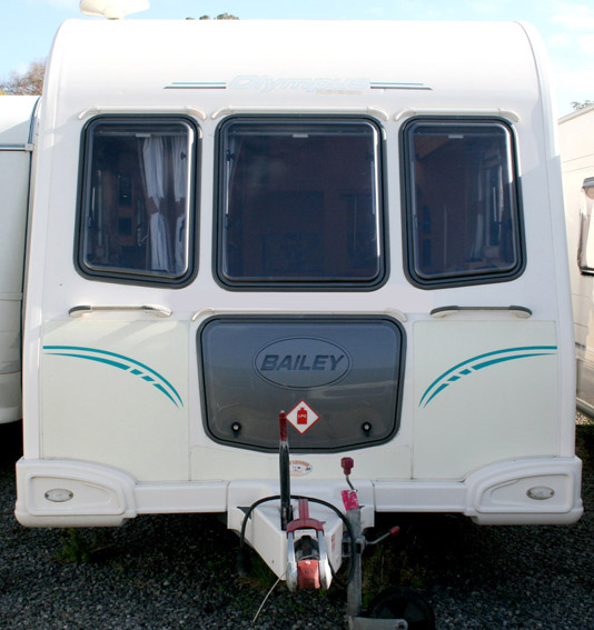 Bailey Olympus caravan — before