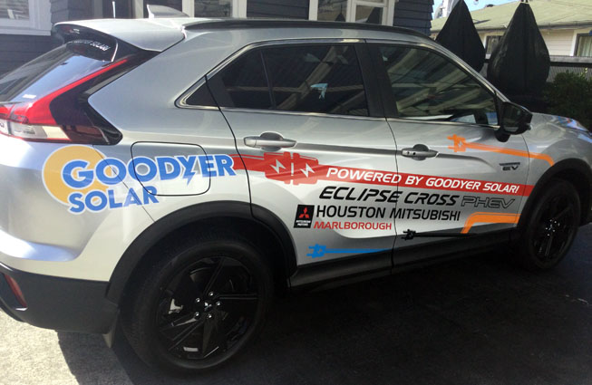 Goodyer Solar — full vehicle wrap