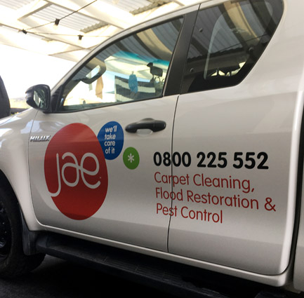 JAE ute — vehicle decals