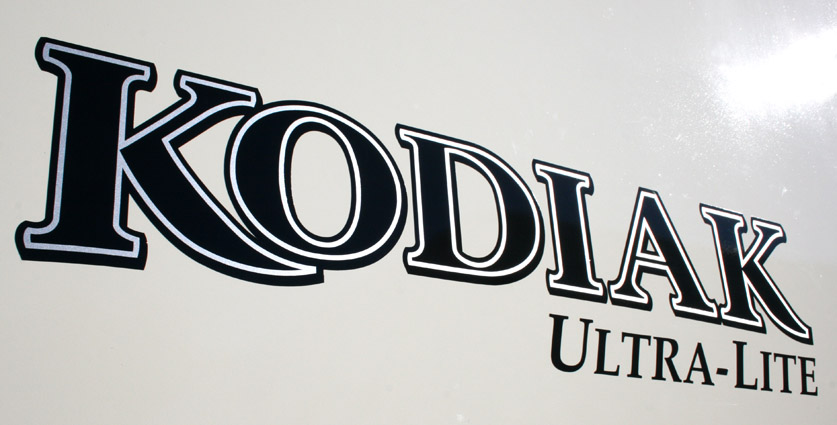 Kodiac — vehicle wrap detail