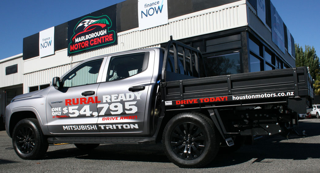 Rural Ready Triton vehicle graphics